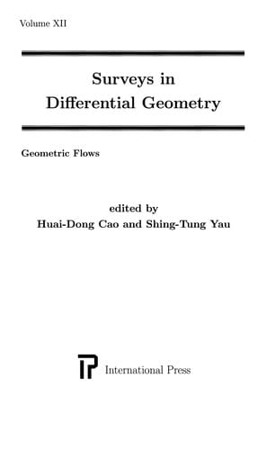 Surveys in differential geometry