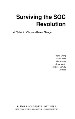 Surviving the SOC revolution