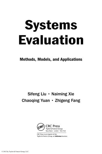 Systems evaluation