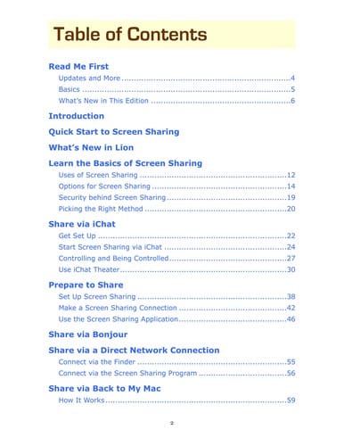 Take control of screen sharing in Lion