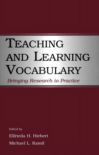 Teaching and learning vocabulary