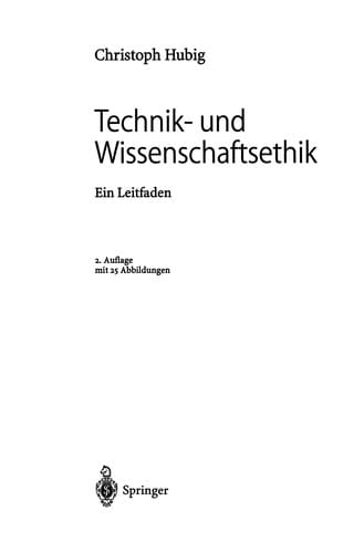 Technik- und Wissenschaftsethik