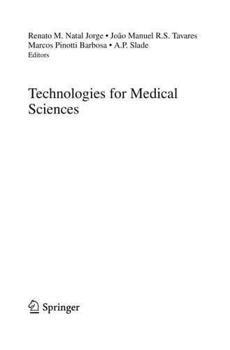 Technologies for Medical Sciences