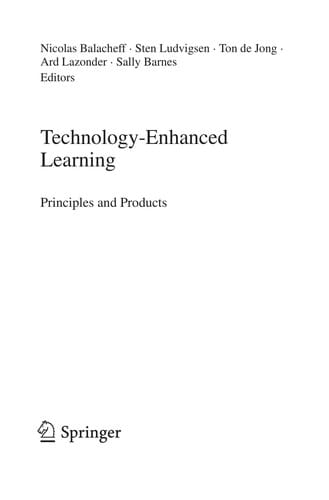 Technology-Enhanced Learning