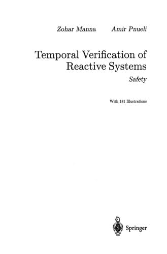 Temporal Verification of Reactive Systems