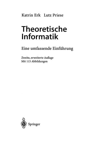 Theoretische Informatik