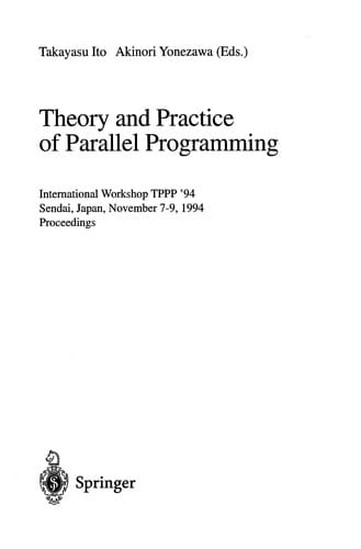 Theory and practice of parallel programming