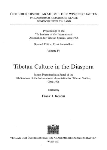 Tibetan culture in the diaspora