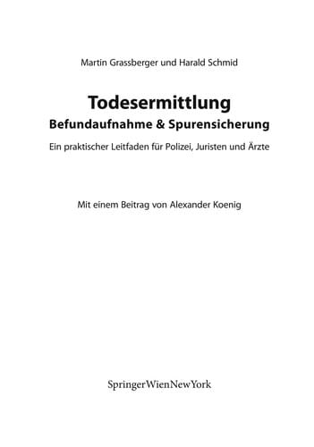 Todesermittlung