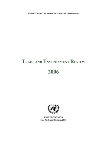 Trade and environment review