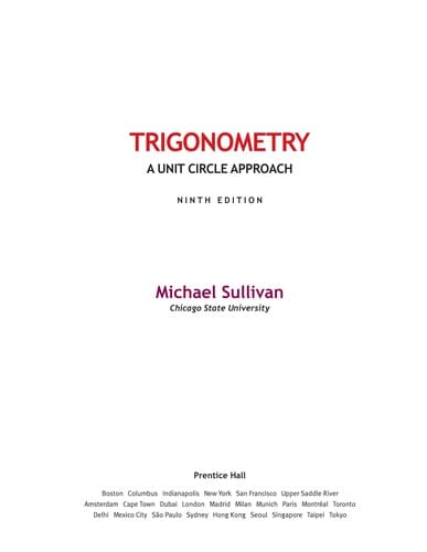 Trigonometry