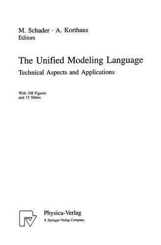 The Unified Modeling Language