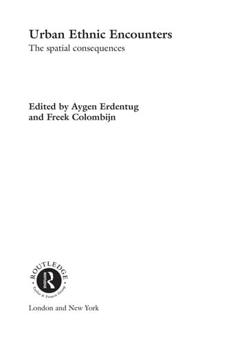 Urban ethnic encounters