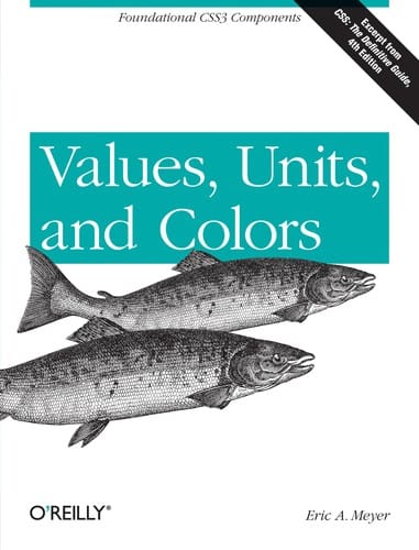Values, units, and colors
