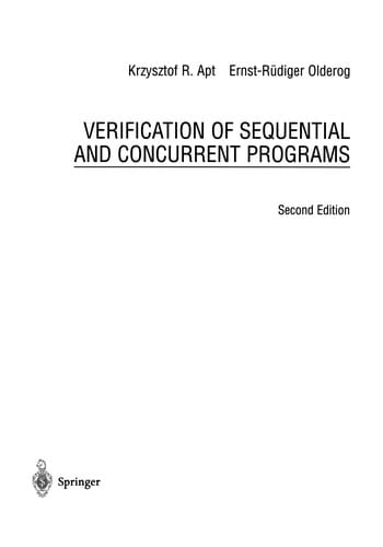 Verification of Sequential and Concurrent Programs