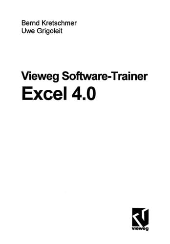 Vieweg Software-Trainer Excel 4.0