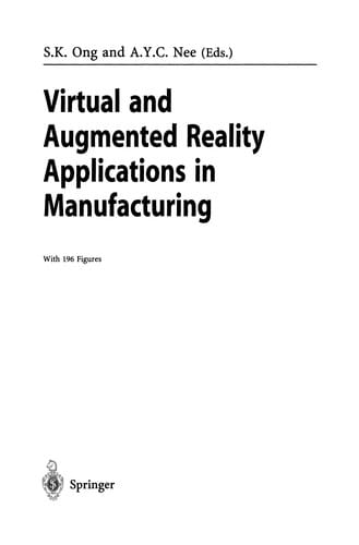 Virtual and Augmented Reality Applications in Manufacturing