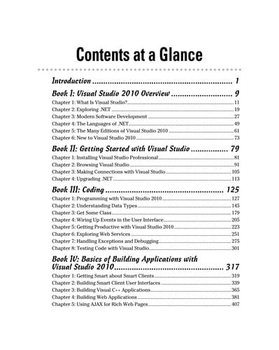 Visual Studio 2010 All-in-One For Dummies