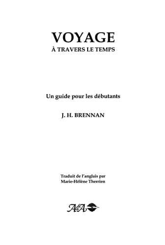 Voyage à travers le temps