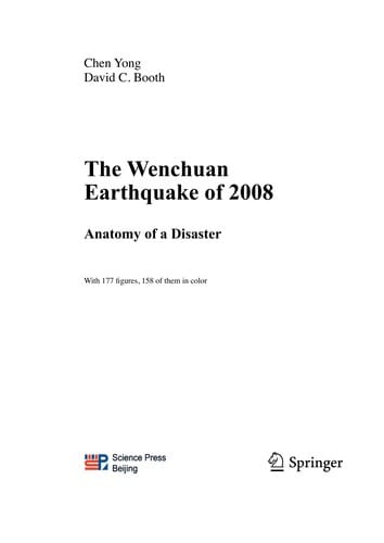The Wenchuan earthquake of 2008