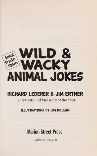 Wild and wacky animal jokes