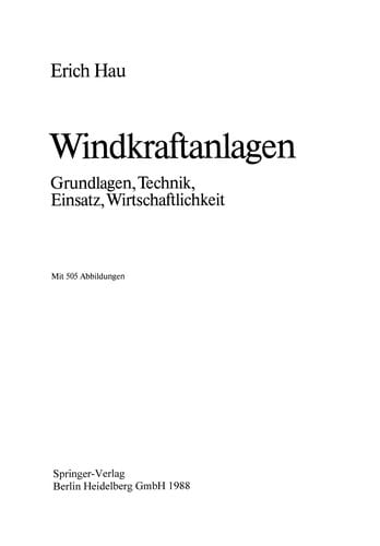Windkraftanlagen
