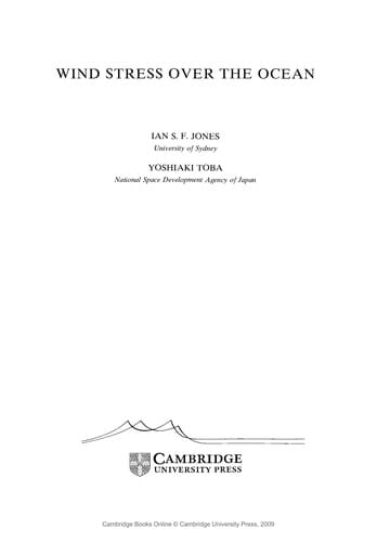 Wind stress over the ocean