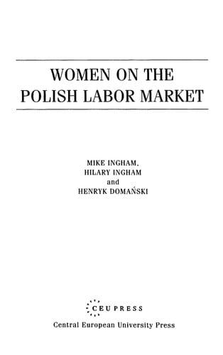 Women on the Polish labor market