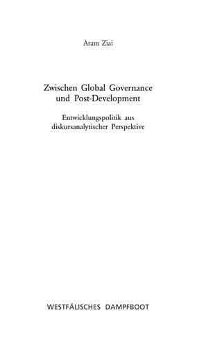 Zwischen Global Governance und Post-Development