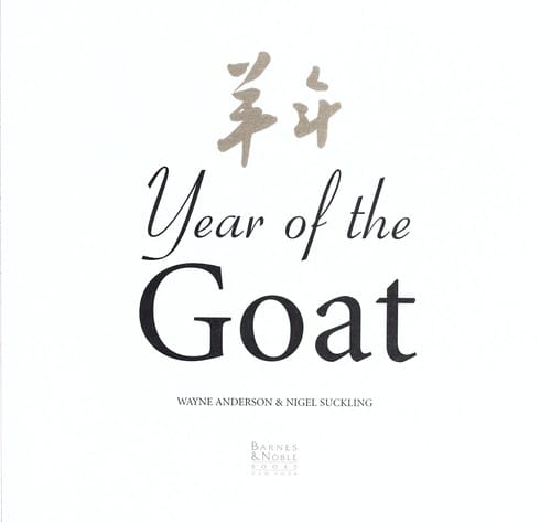 Year of the goat