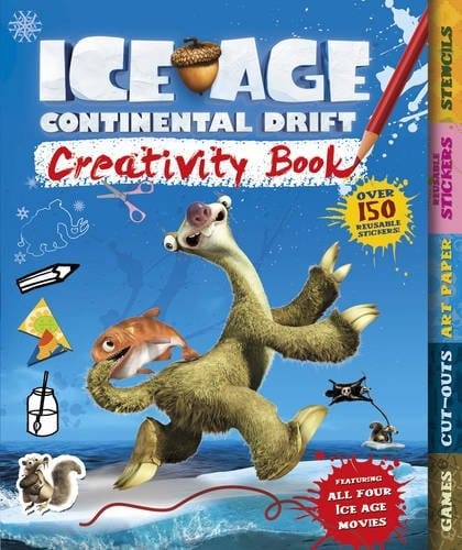 Ice Age Continental Drift Creativity Book