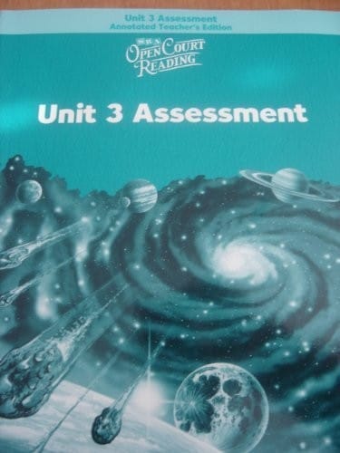 SRA: Open Court Reading, Unit 3 Assessment, Annotated Teacher's Edition, Level 5