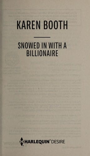 Snowed in with a billionaire
