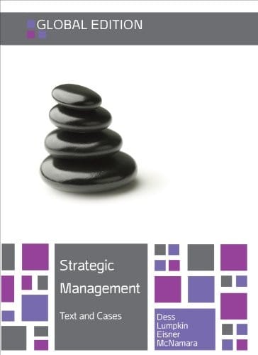 Strategic Management: Texts and Cases