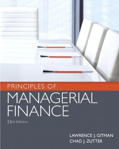 Principles of managerial finance