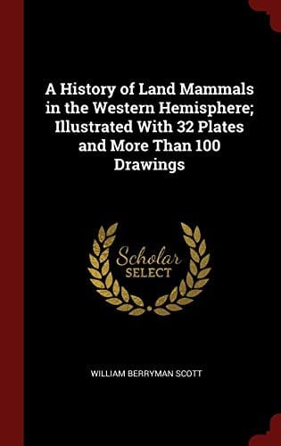 A History of Land Mammals in the Western Hemisphere; Illustrated With 32 Plates and More Than 100 Drawings