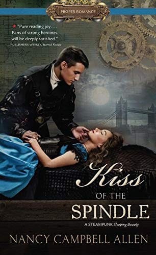 Kiss of the Spindle (Thorndike Large Print Gentle Romance: Proper Romance)