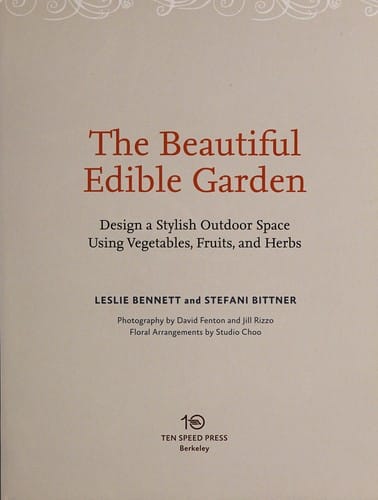 The beautiful edible garden