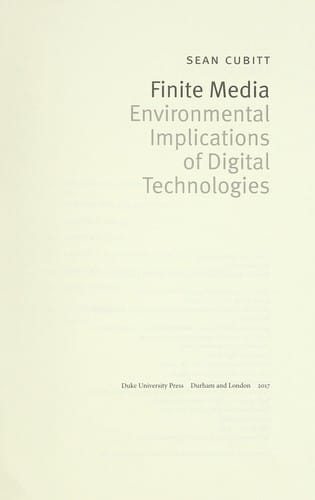 Finite media