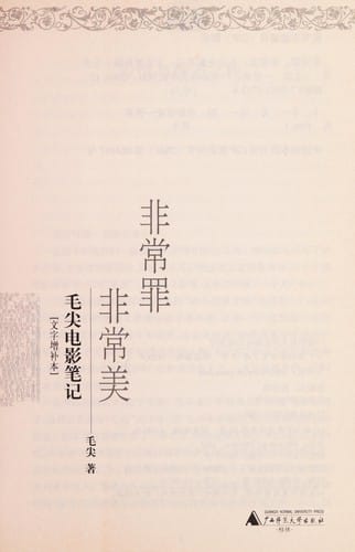 Fei chang zui, fei chang mei, Mao Jian dian ying bi ji