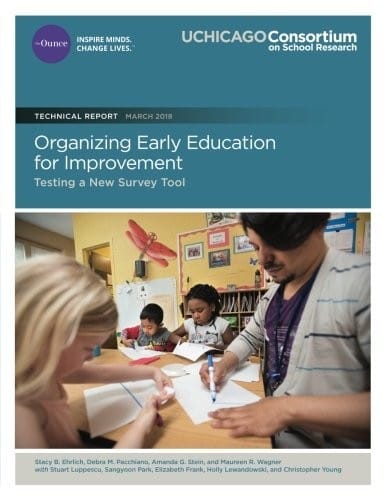 Organizing Early Education for Improvement