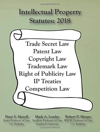 Intellectual Property Statutes 2018