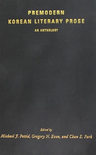 Premodern Korean Literary Prose