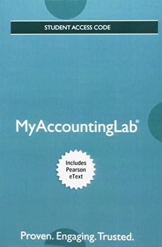 MyLab Accounting with Pearson eText -- Access Card -- for Horngren's Accounting