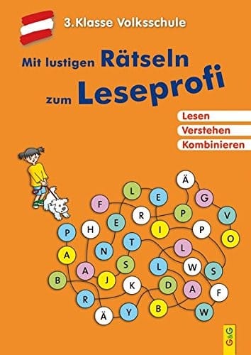 Mit lustigen Rätseln zum Leseprofi - 3. Klasse Volksschule