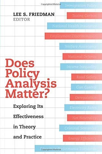 Does Policy Analysis Matter?