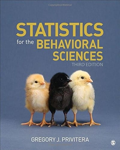 Statistics for the behavioral sciences