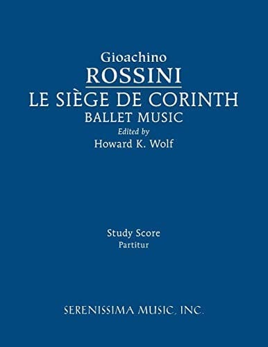Le Siege de Corinth, Ballet Music
