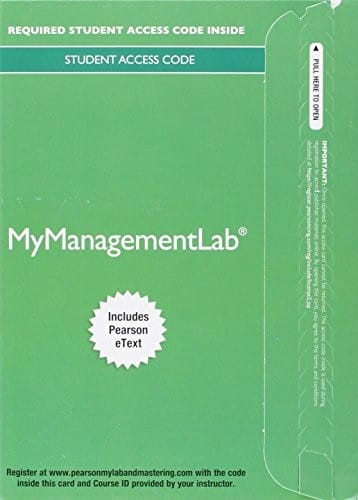 MyLab Management with Pearson eText -- Access Card -- for International Business