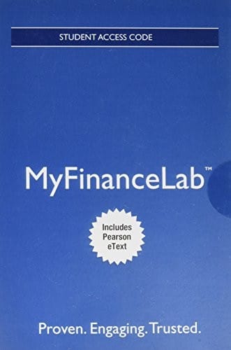 Mylab Finance with Pearson Etext -- Access Card -- For Foundations of Finance